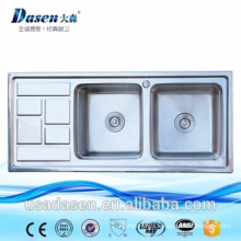 stainless steel portable kitchen sink with accessories for restaurant by overseas trading company